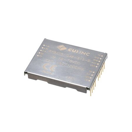 Cui Inc Isolated Dc/Dc Converters Dc-Dc Isolated, 15 W, 9~36 Vdc Input, 5 Vdc, 3 A, Single Regulated PYBJ15-Q24-S5-D